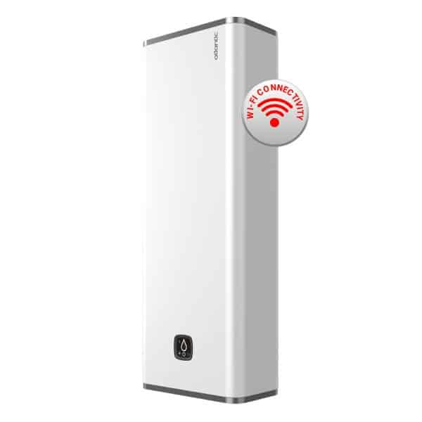 Електрически бойлер Atlantic Vertigo Steatite Wi-Fi 40/65/80 литра за вертикален или хоризонтален монтаж - Image 2